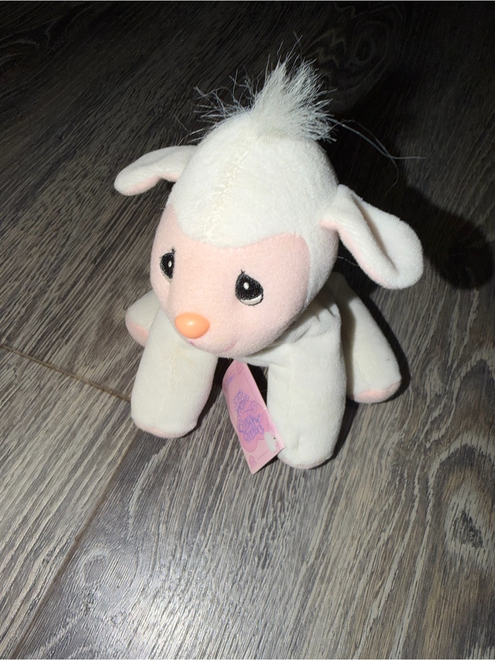 Vintage 1997 Precious Moments Tender Tails Lamb Plush Stuffed Animal 463299 NWT